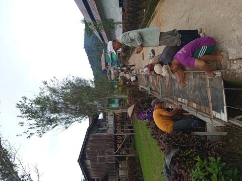 Membuat tutup drainase