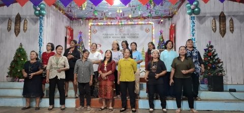 Perayaan Natal jemaat GKII Apau Ping 